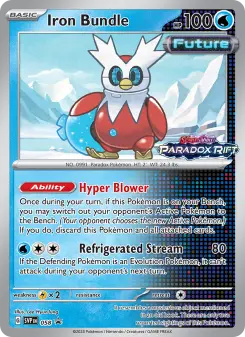 Pokémon-Karte Iron Bundle 058/225
