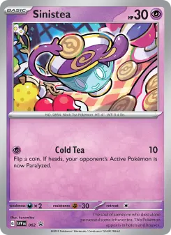 Pokémon-Karte Sinistea 062/225