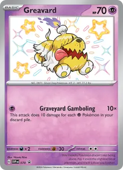 Pokémon-Karte Greavard 070/225