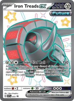 Pokémon-Karte Iron Treads ex 073/225