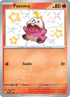 Pokémon-Karte Fuecoco 079/225