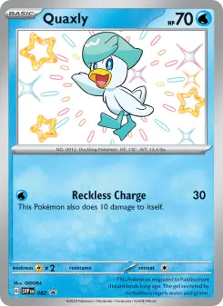Pokémon-Karte Quaxly 082/225