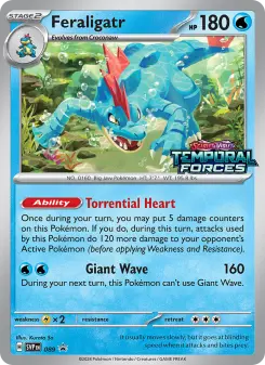 Pokémon-Karte Feraligatr 089/225
