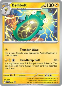 Pokémon-Karte Bellibolt 094/225