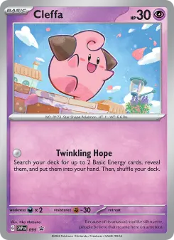 Pokémon-Karte Cleffa 095/225