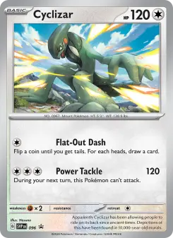 Pokémon-Karte Cyclizar 096/225