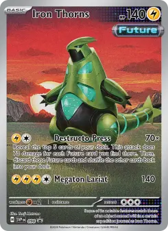 Pokémon-Karte Iron Thorns 098/225