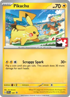 Pokémon-Karte Pikachu 101/225