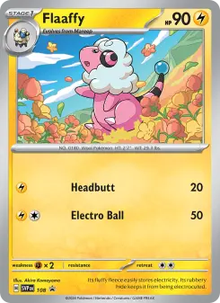 Pokémon-Karte Flaaffy 108/225