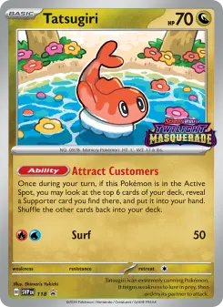 Pokémon-Karte Tatsugiri 118/225