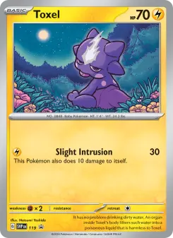 Pokémon-Karte Toxel 119/225