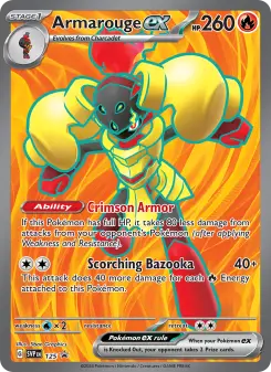 Pokémon-Karte Armarouge ex 125/225