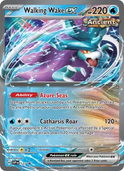 Pokémon-Karte Walking Wake ex 127/225