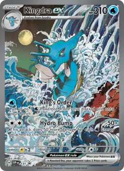 Pokémon-Karte Kingdra ex 131/225