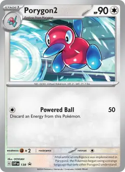 Pokémon-Karte Porygon2 138/225