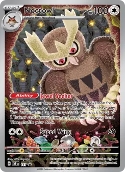Pokémon-Karte Noctowl 141/225