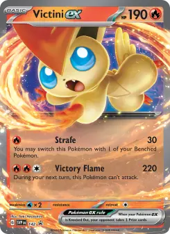 Pokémon-Karte Victini ex 142/225