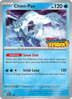 Pokémon-Karte Chien-Pao 152/225