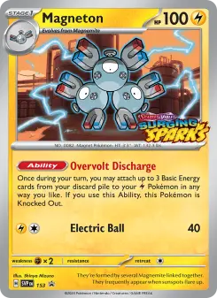 Pokémon-Karte Magneton 153/225