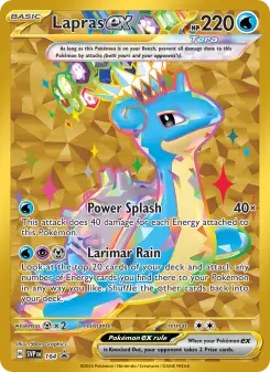 Pokémon-Karte Lapras ex 164/225