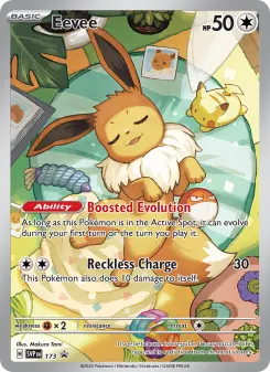 Pokémon-Karte Eevee 173/225