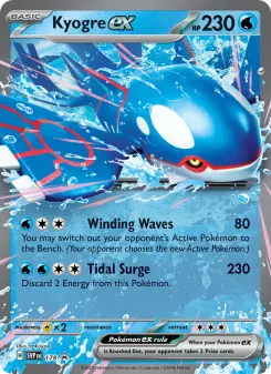 Pokémon-Karte Kyogre ex 178/225