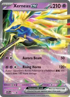 Pokémon-Karte Xerneas ex 179/225