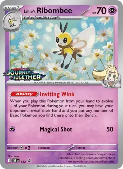 Pokémon-Karte Lillie's Ribombee 183/225
