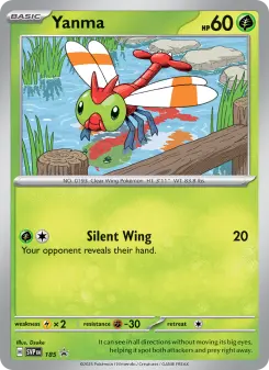Pokémon-Karte Yanma 185/225