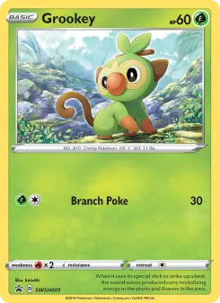 Pokémon-Karte Grookey SWSH001