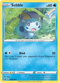 Pokémon-Karte Sobble SWSH003