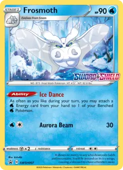 Pokémon-Karte Frosmoth SWSH007