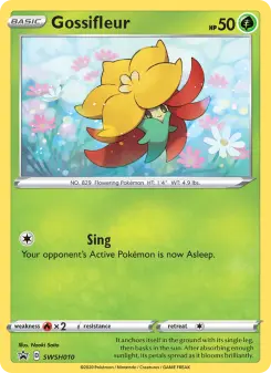 Pokémon-Karte Gossifleur SWSH010