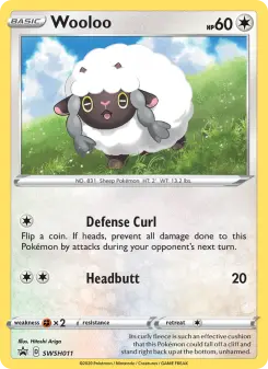 Pokémon-Karte Wooloo SWSH011