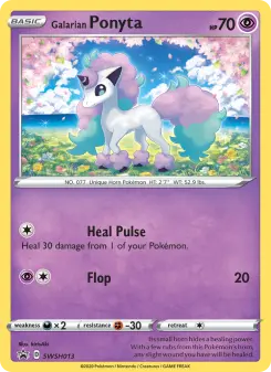 Pokémon-Karte Galarian Ponyta SWSH013