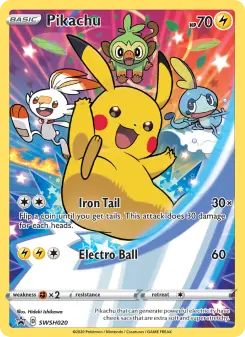 Pokémon-Karte Pikachu SWSH020