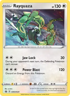 Pokémon-Karte Rayquaza SWSH029