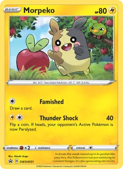 Pokémon-Karte Morpeko SWSH031
