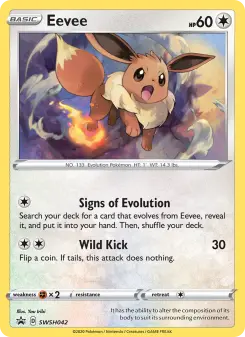 Pokémon-Karte Eevee SWSH042