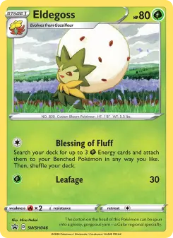 Pokémon-Karte Eldegoss SWSH046