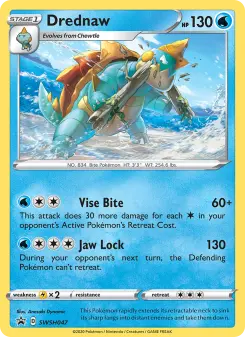 Pokémon-Karte Drednaw SWSH047