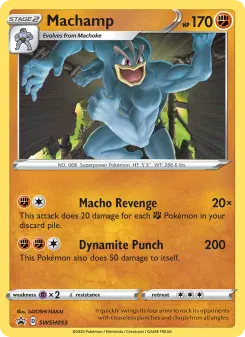 Pokémon-Karte Machamp SWSH053