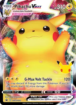 Pokémon-Karte Pikachu VMAX SWSH062