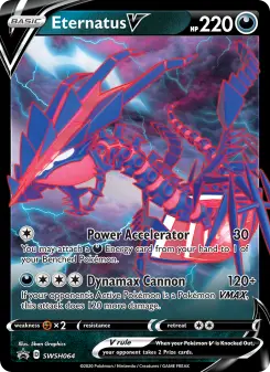 Pokémon-Karte Eternatus V SWSH064