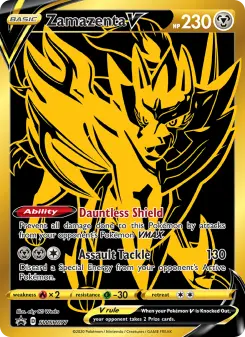 Pokémon-Karte Zamazenta V SWSH077