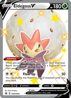 Pokémon-Karte Eldegoss V SWSH084