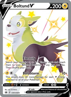 Pokémon-Karte Boltund V SWSH085