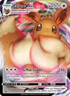 Pokémon-Karte Eevee VMAX SWSH087