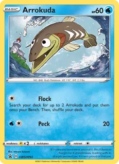Pokémon-Karte Arrokuda SWSH093