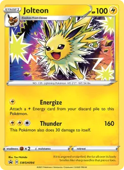 Pokémon-Karte Jolteon SWSH094